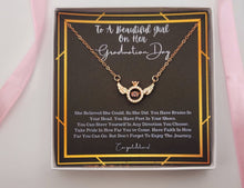 Load image into Gallery viewer, Graduation Gift Necklace, Graduation Gift for Her, College Graduation Gift for Her