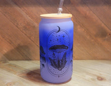 Load image into Gallery viewer, Color Changing Mushroom Beer Can Glass | Boho Mushroom Coffee Glass
