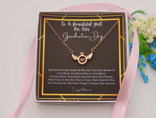Load image into Gallery viewer, Graduation Gift Necklace, Graduation Gift for Her, College Graduation Gift for Her