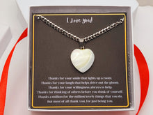 Load image into Gallery viewer, Thank You Gift Necklace: Appreciation Gift, Employee, Coworker, Babysitter, Neighbor