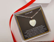 Load image into Gallery viewer, Thank You Gift Necklace: Appreciation Gift, Employee, Coworker, Babysitter, Neighbor