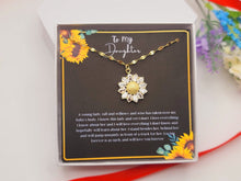 Load image into Gallery viewer, To My Daughter (From Mom) Interlocking Hearts Necklace, Mother to Daughter Gift,