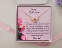 Load image into Gallery viewer, To My Girlfriend Necklace Gift For Her, To My Soulmate Necklace, Love Necklace