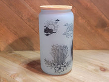 Load image into Gallery viewer, Color Changing Mushroom Beer Can Glass | Boho Mushroom Coffee Glass