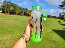 Load image into Gallery viewer, Mushroom Beer Can Glass | Boho Mushroom Coffee Glass | Aesthetic Coffee Glass | 17 oz