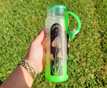 Load image into Gallery viewer, Mushroom Beer Can Glass | Boho Mushroom Coffee Glass | Aesthetic Coffee Glass | 17 oz