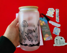 Load image into Gallery viewer, Cute Mushroom- Manifestation Gift Box, With Journal, Beer Can Glass