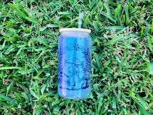 Load image into Gallery viewer, Mushroom Beer Can Glass | Boho Mushroom Coffee Glass | Aesthetic Coffee Glass