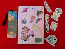 Load image into Gallery viewer, Cute Mushroom- Manifestation Gift Box, With Journal, Beer Can Glass