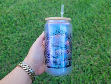 Load image into Gallery viewer, Mushroom Beer Can Glass | Boho Mushroom Coffee Glass | Aesthetic Coffee Glass