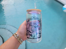 Load image into Gallery viewer, Mushroom Beer Can Glass | Boho Mushroom Coffee Glass | Aesthetic Coffee Glass