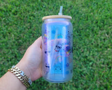 Load image into Gallery viewer, No Prollama Funny Llama Beer Can Glass | Boho Coffee Glass | Aesthetic Coffee Glass