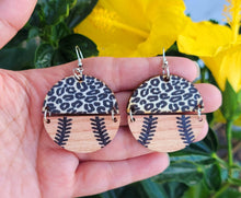 Load image into Gallery viewer, Baseball Earrings, Baseball Earrings, Baseball Dangle Earrings, Baseball Accessories