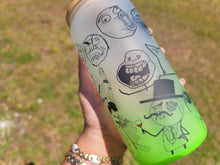 Load image into Gallery viewer, Funny Meme Beer Can Glass | Boho Coffee Glass | Aesthetic Coffee Glass