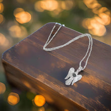 Load image into Gallery viewer, 100 % Natural Handmade Crystal Moldavite Angel Locker Necklace