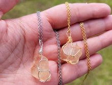 Load image into Gallery viewer, 100% Natural Raw Libyan Desert Glass / Libyan Gold Tektite