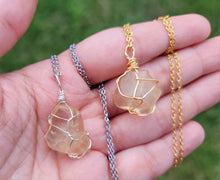 Load image into Gallery viewer, 100% Natural Raw Libyan Desert Glass / Libyan Gold Tektite
