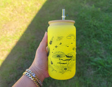 Load image into Gallery viewer, Mushroom Beer Can Glass | Boho Mushroom Coffee Glass | Aesthetic Cup