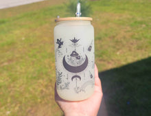 Load image into Gallery viewer, Mushroom Beer Can Glass | Boho Mushroom Coffee Glass | Aesthetic Cup