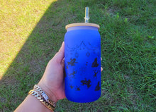 Load image into Gallery viewer, Color Changing Cup Frog Moth Beer Can Glass Witchy Gifts Crystal Moth