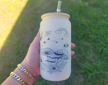 Load image into Gallery viewer, Mushroom Beer Can Glass | Boho Mushroom Coffee Glass | Aesthetic Cup