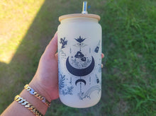 Load image into Gallery viewer, Mushroom Beer Can Glass | Boho Mushroom Coffee Glass | Aesthetic Cup