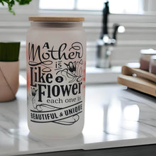 Load image into Gallery viewer, Cheers to Mom - 16 oz Libbey Beer Can Glass Mother's Day Gift Bday Gift Libbey