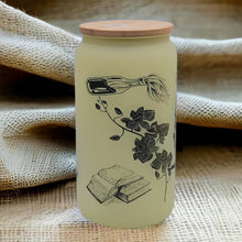 Load image into Gallery viewer, Owl Beer Can Glass | Boho Colorful Owl Coffee Glass | 16 oz