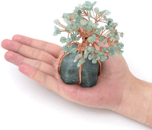 Load image into Gallery viewer, Green Aventurine Feng Shui Crystal tree