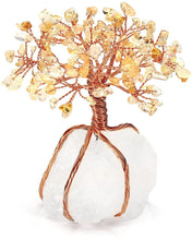 Load image into Gallery viewer, Feng Shui Citrine Crystal Tree