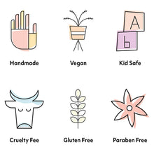 Load image into Gallery viewer, Bath Bomb 6 Pack Fizzer Gift Set Assorted Scents & Colors - VEGAN