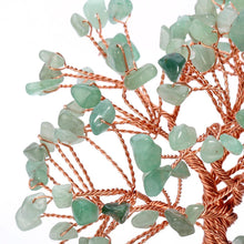 Load image into Gallery viewer, Green Aventurine Feng Shui Crystal tree