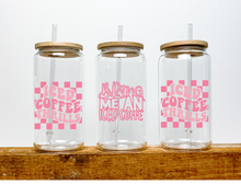 Load image into Gallery viewer, Iced Coffee Thrills Bring me an Iced Coffee Iced Coffee Cup Glass