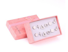 Load image into Gallery viewer, Surgical steel stud earrings set | tarnish free earrings Hypoallergenic earrings