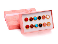 Load image into Gallery viewer, Surgical steel stud earrings set | tarnish free earrings Hypoallergenic earrings