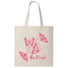 Load image into Gallery viewer, Be Kind Aesthetic Tote Bag Reusable Eco Friendly