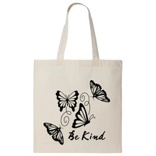 Load image into Gallery viewer, Be Kind Aesthetic Tote Bag Reusable Eco Friendly