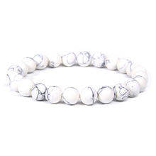 Load image into Gallery viewer, Awareness Bracelet - Howlite bracelet Uplift and Rejuvenate -
