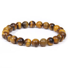 Load image into Gallery viewer, Natural Tiger Eye Bracelet - Self confidence Bracelet- Protection-  To accomplish goals