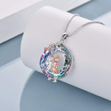 Load image into Gallery viewer, I Love You Necklace - Trendy Couple necklace Silver tone