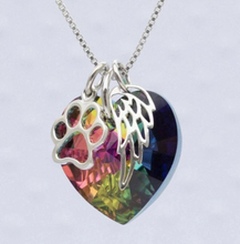 Load image into Gallery viewer, Pet Memorial, Necklace Pet Memorial Gift, Dog memorial, Cat memorial