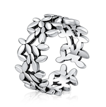 Load image into Gallery viewer, Adjustable Open Leaf Ring High Quality 925 Stamped Sterling Silver Tree Leaf