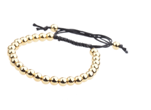 Load image into Gallery viewer, Elegant Trio: 3 PCS Bundle Hematite Bracelet Set in Rose Gold, Silver, and Gold