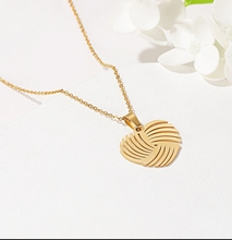 Load image into Gallery viewer, Cute Heart Dainty Necklace & earring Gift set Gold Tone