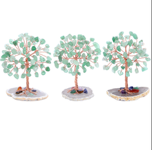 Load image into Gallery viewer, Feng Shui Green Aventurine Crystal Tree