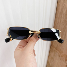 Load image into Gallery viewer, Popular Fashion Small Rectangle Women Luxury Sunglasses Vintage Punk