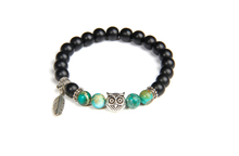 Load image into Gallery viewer, Imperial Jasper Onix Bracelet For spiritual growth & Relaxation