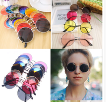 Load image into Gallery viewer, Vintage Big Round Spectacle Sunglasses Frame Fashion Hippie Lens