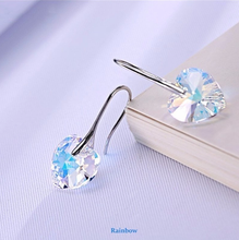 Load image into Gallery viewer, Handmade Small Natural Mini Colorful Heart Earrings , Cute Earrings Gift for her
