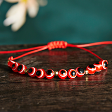 Load image into Gallery viewer, Turkish Evil Eye Protection Bracelet 2 PC SET BBF Gifts Couple Gift